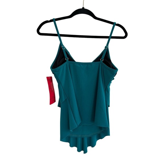 NWT Magic Suit Rita Tankini Top Teal Size 8 - Picture 6 of 6
